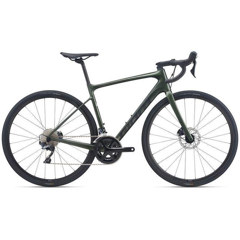 GIANT DEFY ADVANCED 1 MOSS GREEN ROAD BIKE 2021 (CENTRACYCLES)